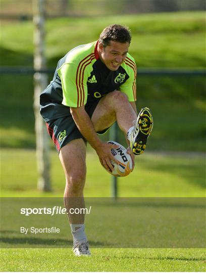 Munster Rugby Squad Training - Tuesday 18th September