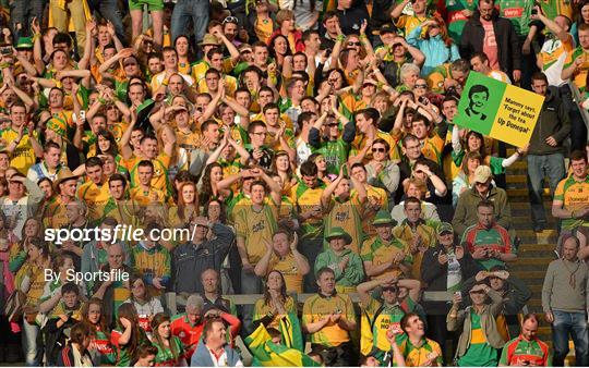 Supporters at GAA Football All-Ireland Championship Finals