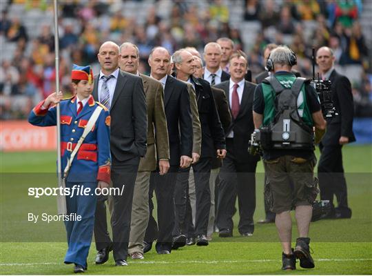 Meath Team of 1987 Introduced to the Crowd during the GAA Football All-Ireland Senior Championship Final
