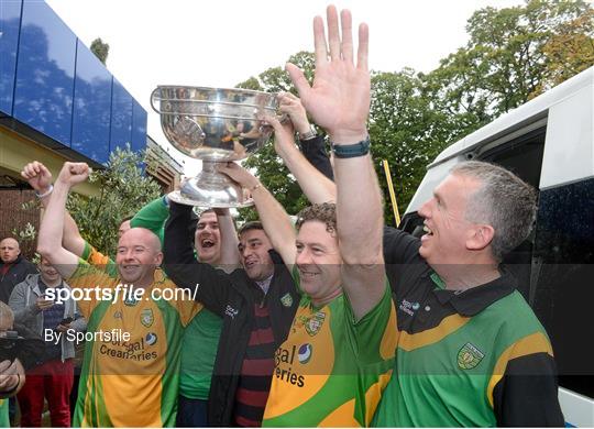 All-Ireland Senior Football Champions Donegal at the Burlington Hotel