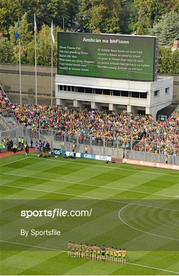 Donegal v Mayo - GAA Football All-Ireland Senior Championship Final