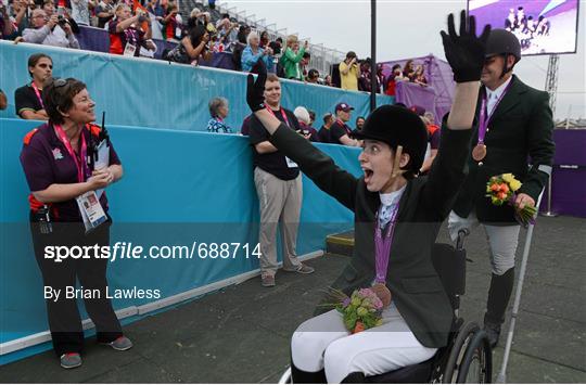 London 2012 Paralympic Games - Equestrian Tuesday 4th September