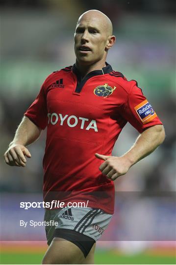 Ospreys v Munster - Celtic League 2012/13 Round 5