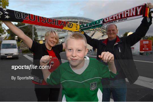 Supporters at Republic of Ireland v Germany - 2014 FIFA World Cup Qualifier Group C