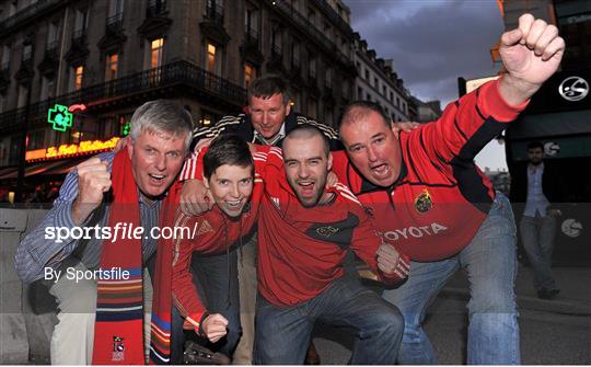 Munster Supporters in Paris - Friday 12th October