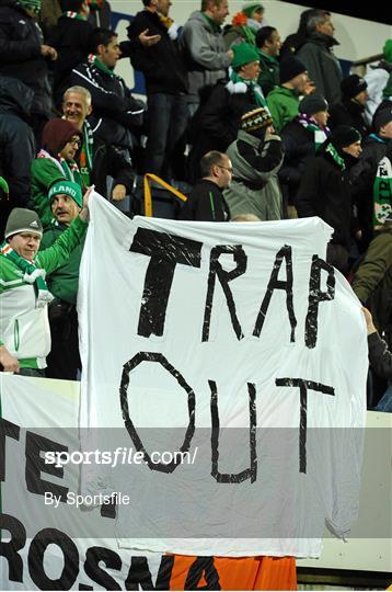 Supporters at Faroe Islands v Republic of Ireland - 2014 FIFA World Cup Qualifier Group C