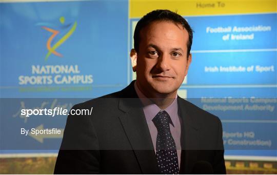 Media Announcement by Leo Varadkar, T.D. on behalf of the National Sports Campus Development Authority