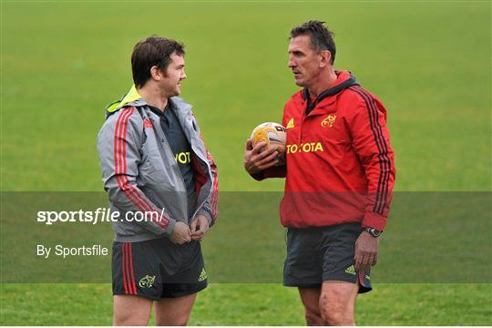 Munster Rugby Squad Training - 24th October 2012