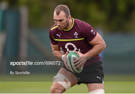 Ireland Rugby Squad Training - Monday 29th October 2012