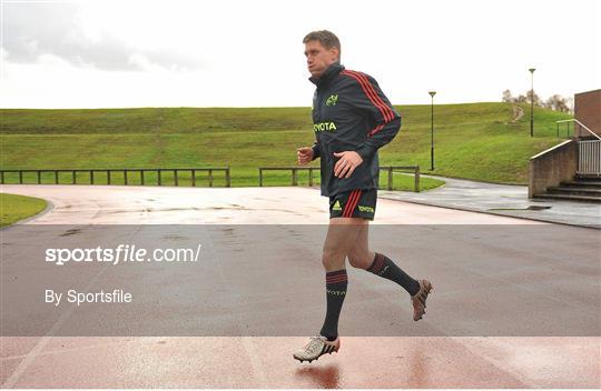 Munster Rugby Squad Training - Wednesday 31st October 2012