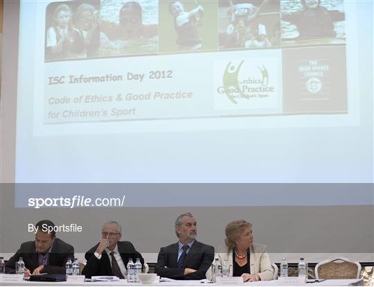 Code of Ethics & Good Practice for Children’s Sport Information Day hosted by the Irish Sports Council