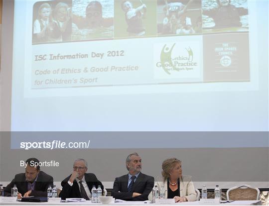 Code of Ethics & Good Practice for Children’s Sport Information Day hosted by the Irish Sports Council Code of Ethics & Good Practice for Children’s Sport Information Day hosted by the Irish Sports Council