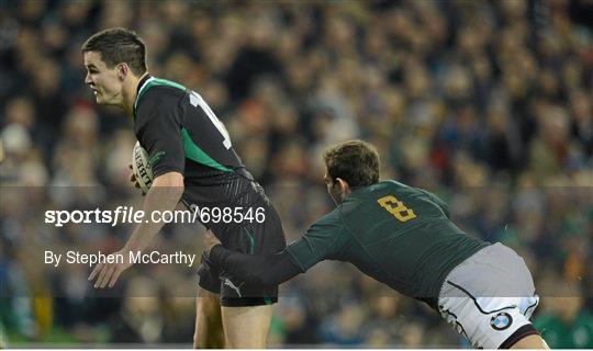 Ireland v South Africa - Autumn International Ireland v South Africa - Autumn International