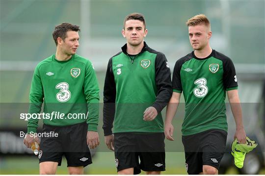 Republic of Ireland Squad Training - Monday 12th November 2012