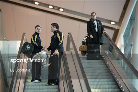 GAA GPA All-Stars Tour 2012 sponsored by Opel departs for New York