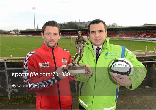 Airtricity / SWAI Player of the Month for November 2012