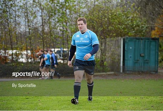 Leinster Rugby Press Briefing and Squad Training - Monday 26 November 2012