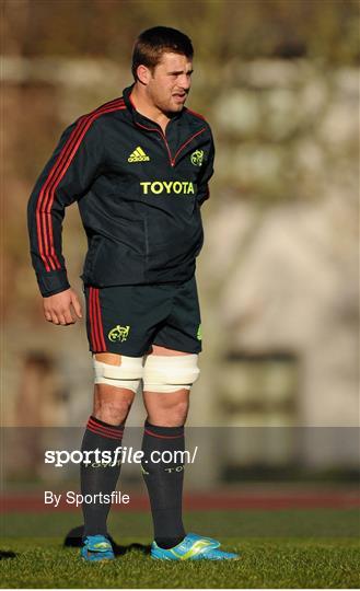 Munster Rugby Squad Training - Tuesday 27th November