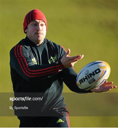 Munster Rugby Squad Training - Tuesday 27th November