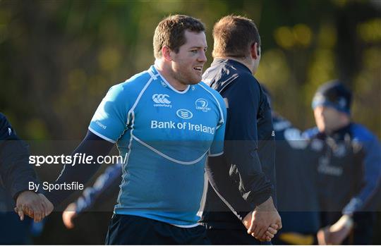 Leinster Rugby Squad Training and Press Briefing - Monday 3rd December