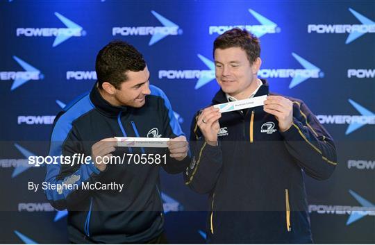 Launch of 127th Powerade Leinster Schools Rugby Cup Competitions