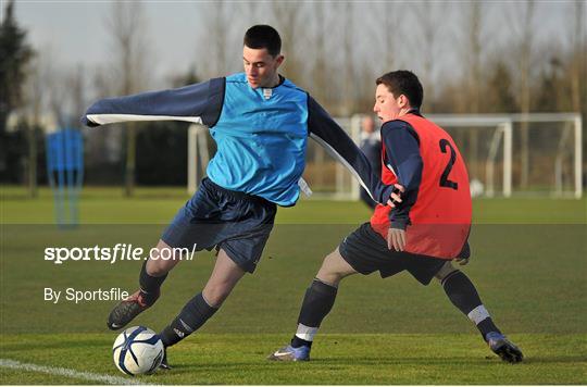 Republic of Ireland U15 Squad Training - Saturday 15th December 2012