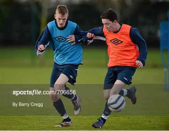 Republic Of Ireland U15 Squad Training Saturday 15th December 12 Sportsfile Republic Of Ireland U15 Squad Training Saturday 15th December 12 Sportsfile