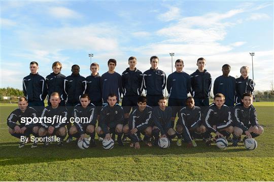 Republic of Ireland U15 Squad Portraits & Group Shot