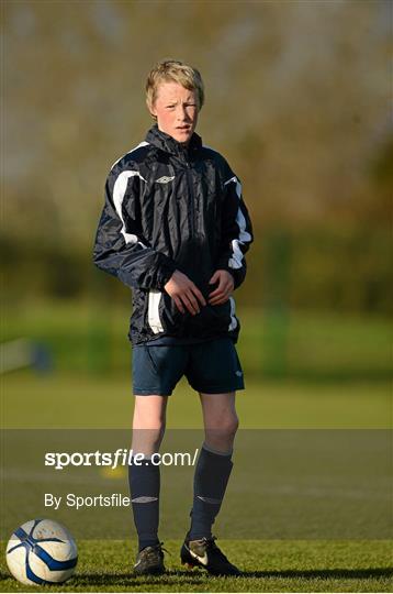 Republic Of Ireland U15 Squad Training Saturday 15th December 12 Sportsfile Republic Of Ireland U15 Squad Training Saturday 15th December 12 Sportsfile