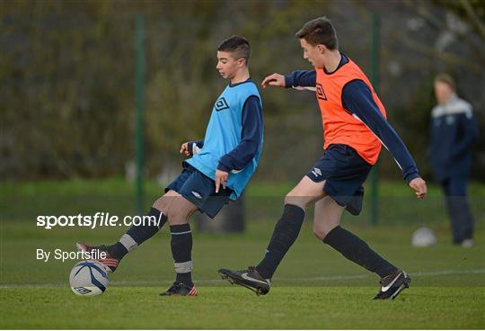 Republic of Ireland U15 Squad Training - Saturday 15th December 2012