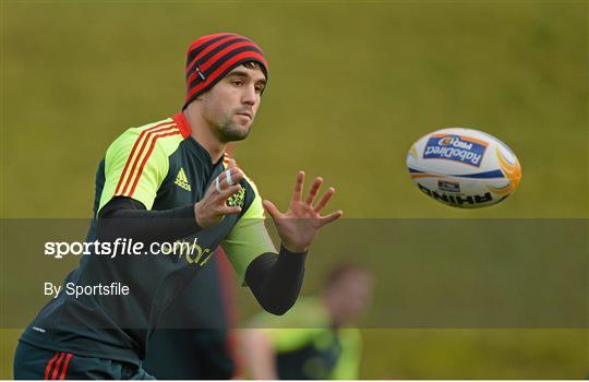 Munster Rugby Squad Training - Tuesday 18th December