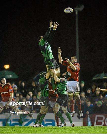 Connacht v Munster - Celtic League 2012/13 Round 11