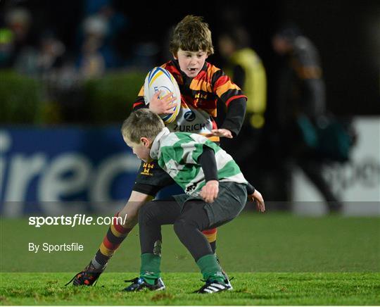 Half-Time Mini Games at Leinster v Connacht - Celtic League 2012/13 Round 12