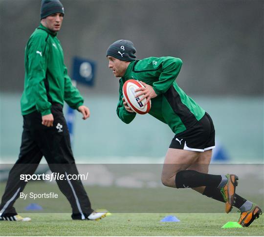 Ireland Rugby Squad Training - Tuesday 22nd January