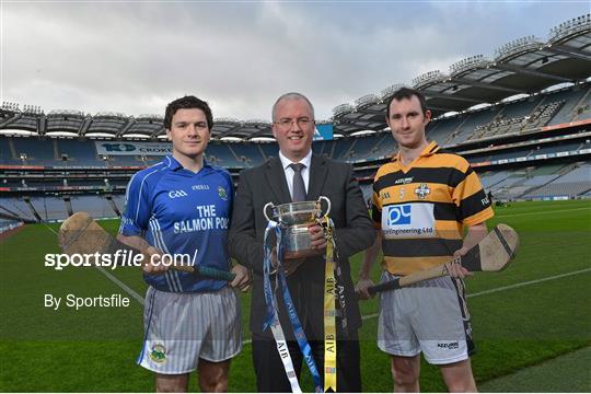 AIB GAA Hurling and Football Junior and Intermediate Club Championship Finals - Captains Photocall