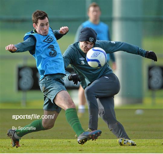 Republic of Ireland Squad Training - Monday 4th February