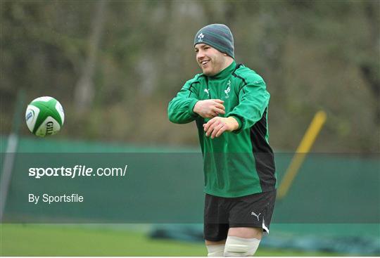 Ireland Rugby Squad Training - Friday 8th February