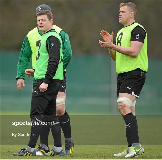 Ireland Rugby Squad Training - Friday 8th February