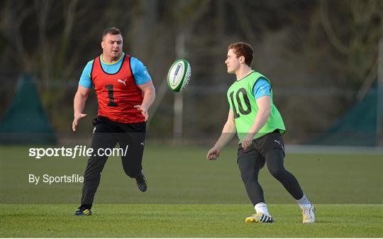 Ireland Rugby Squad Training - Thursday 14th February