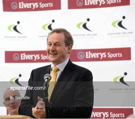 Irish Sports Council and Elverys Sports Announcement