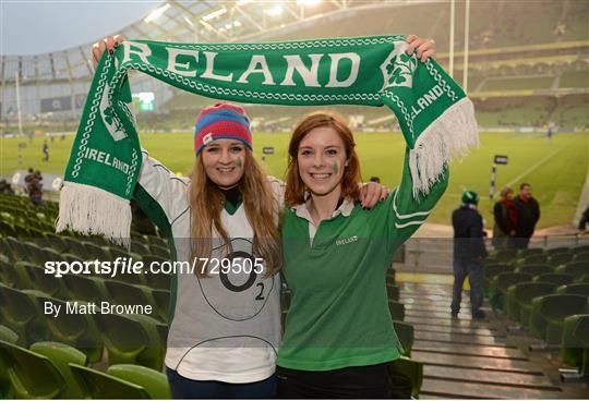 Supporters at Ireland v France - RBS Six Nations Rugby Championship