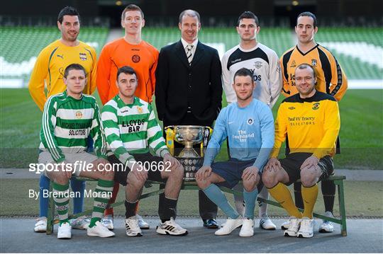 Photocall ahead of FAI Junior Cup Quarter-Final with Aviva and Umbro