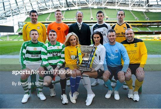 Photocall ahead of FAI Junior Cup Quarter-Final with Aviva and Umbro