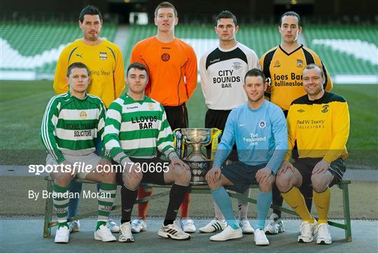 Photocall ahead of FAI Junior Cup Quarter-Final with Aviva and Umbro