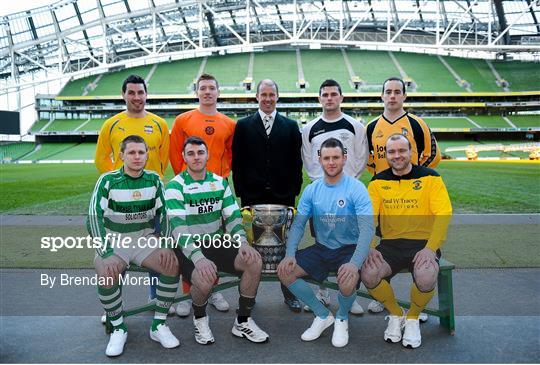 Photocall ahead of FAI Junior Cup Quarter-Final with Aviva and Umbro