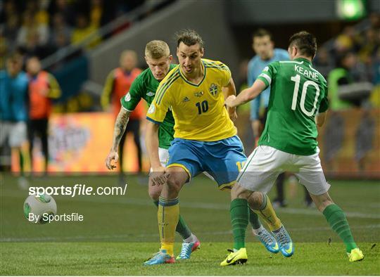 Sweden v Republic of Ireland - 2014 FIFA World Cup Qualifier Group C