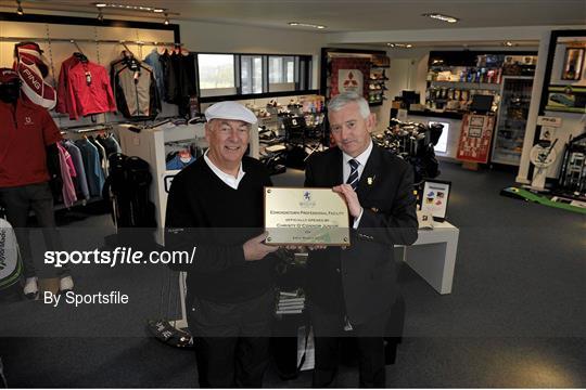 Launch of Edmondstown Golf Club Pro Facilities by Christy O’Connor Junior