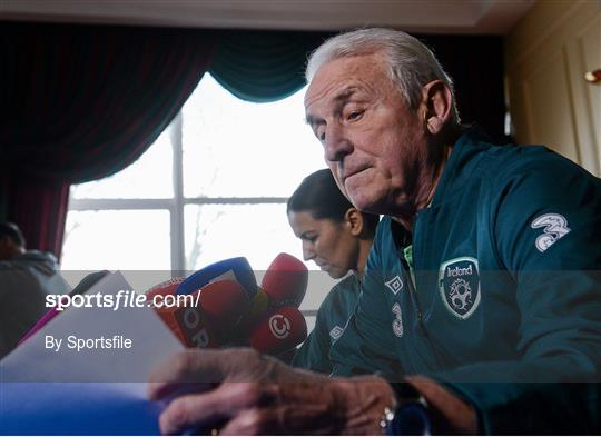 Republic of Ireland Squad Press Conference - Monday 25th March Republic of Ireland Squad Press Conference - Monday 25th March