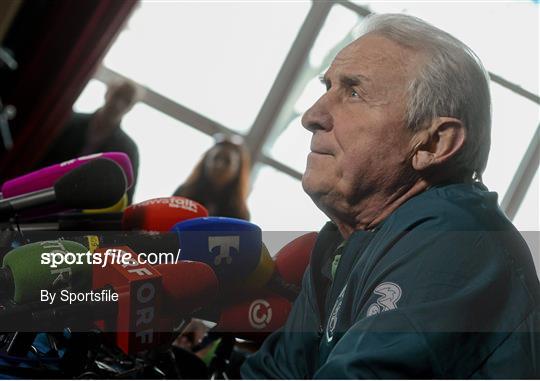 Republic of Ireland Squad Press Conference - Monday 25th March Republic of Ireland Squad Press Conference - Monday 25th March