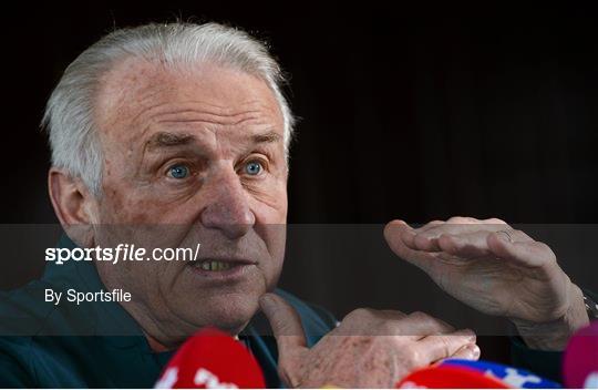 Republic of Ireland Squad Press Conference - Monday 25th March Republic of Ireland Squad Press Conference - Monday 25th March